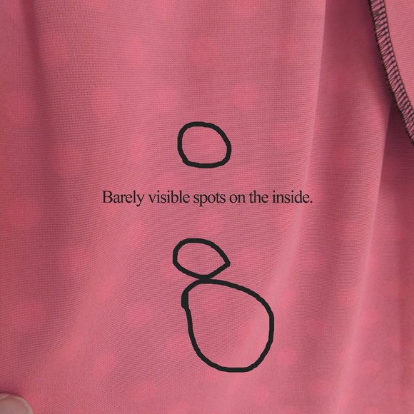 Pink Martini Retro Dress Cowl Neck Cap Sleeve Pinup Black & Pink Polka Dot Dress - Picture 10 of 11